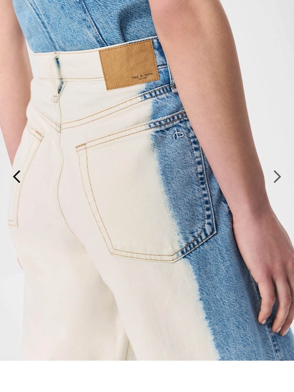 Rag & Bone Featherweight Logan Wide-Leg Jeans size 28 - Picture 4 of 11